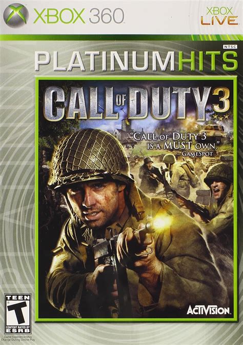 Call Of Duty 3 Xbox 360 Video Games