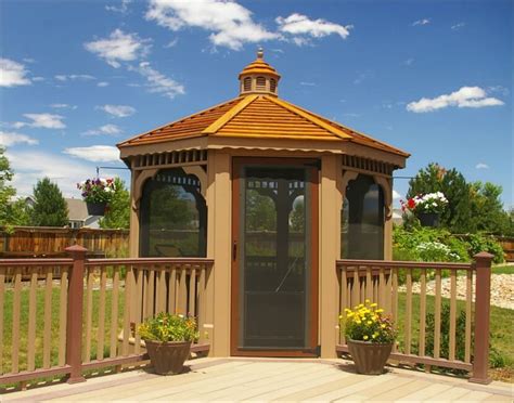 110 Gazebo Designs And Ideas Wood Vinyl Octagon Rectangle And More
