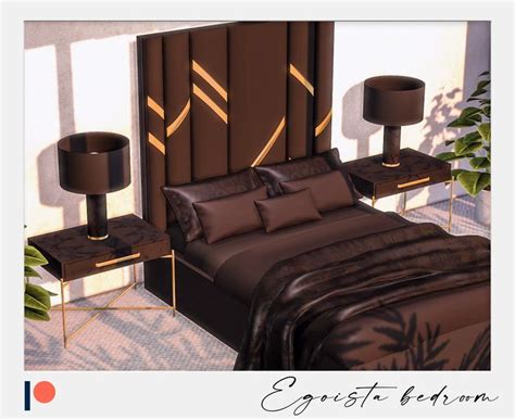 Egoista Bedroom🌺 Winner9 Sims 4 Cc Furniture Living Rooms Sims 4