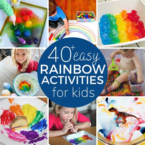 The Best Toddler Rainbow Activities Artofit