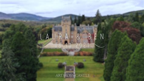 Laura And Ben Wedding Highlights Ardross Castle Youtube