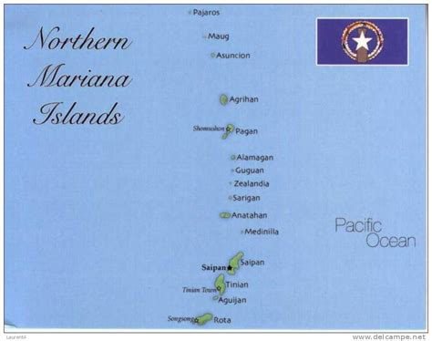 Mariana Islands Map