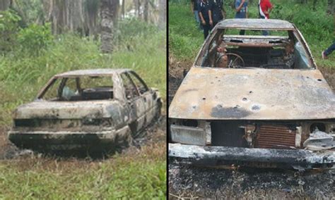 60 Year Old Malaysian Mans Charred Remains Found In Burnt Vehicle