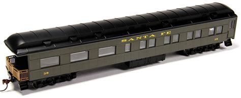 Athearn Ho Scale Heavyweight Passenger Observation Car Santa Featsf