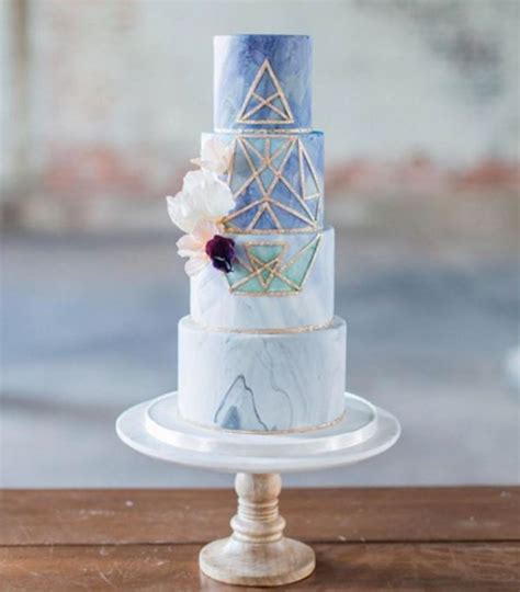 27 Chic And Luxurious Marble Wedding Cakes Weddingomania