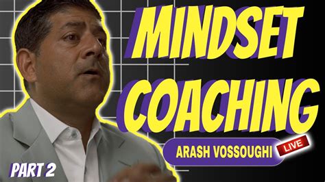 Live Mindset Coaching Part 2 Youtube