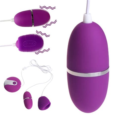 Jumping Egg Vibrating Egg Mute Wired Double Vibrating Eggs G Spot Clit