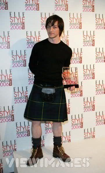 Jamesmcavoy Is Scottish And Wearing A A Kilt