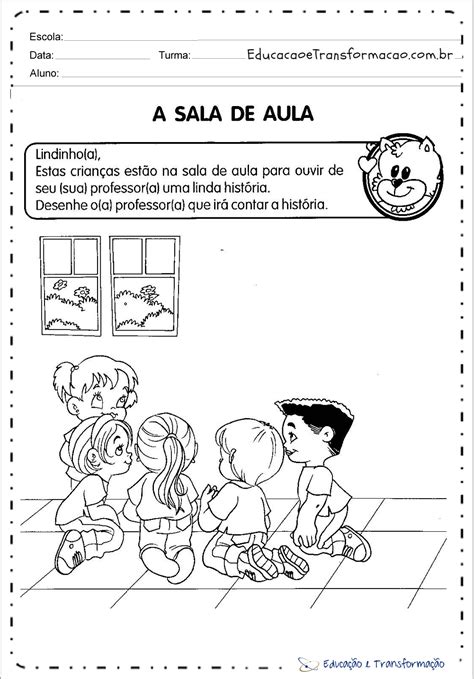Plano De Aula Dia Da Escola Educação Infantil