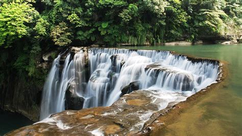 Shifen Waterfall Tourism Taiwan Scenic Waterfall Waterfall