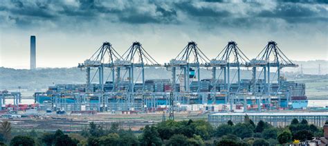 Bigger Ships Than Ever Call At The Port Of London As Trade Increases