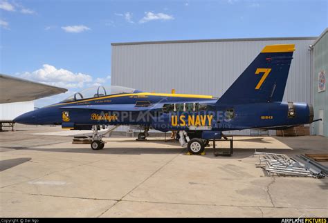 161943 usa navy blue angels mcdonnell douglas f a 18b hornet at chino photo id 219863