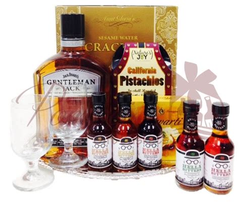 Free shipping everywhere in continental usa & canada. Hella Gentleman Whiskey Gift Basket by Pompei Baskets