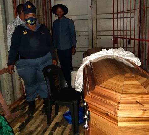 Pics Kzn Funeral Parlour Owner Arrested After Being Found With An