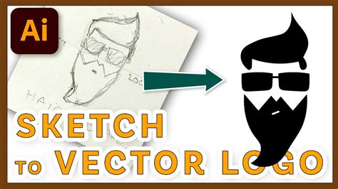 Create Logo In Illustrator On The Ipad From A Sketch Step By Step