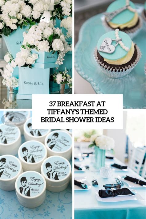 37 breakfast at tiffany s themed bridal shower ideas weddingomania