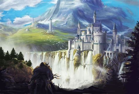 Pin By Nyx Shadowhawk On Fantasy Worldscastles Fantasy Castle