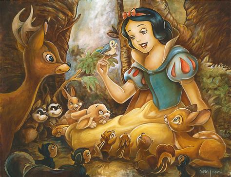 Filmic Light Snow White Archive Snow White Paintings Of Darren Wilson