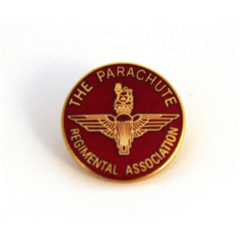 Parachute Regimental Association Pra Lapel Badge The Airborne Shop