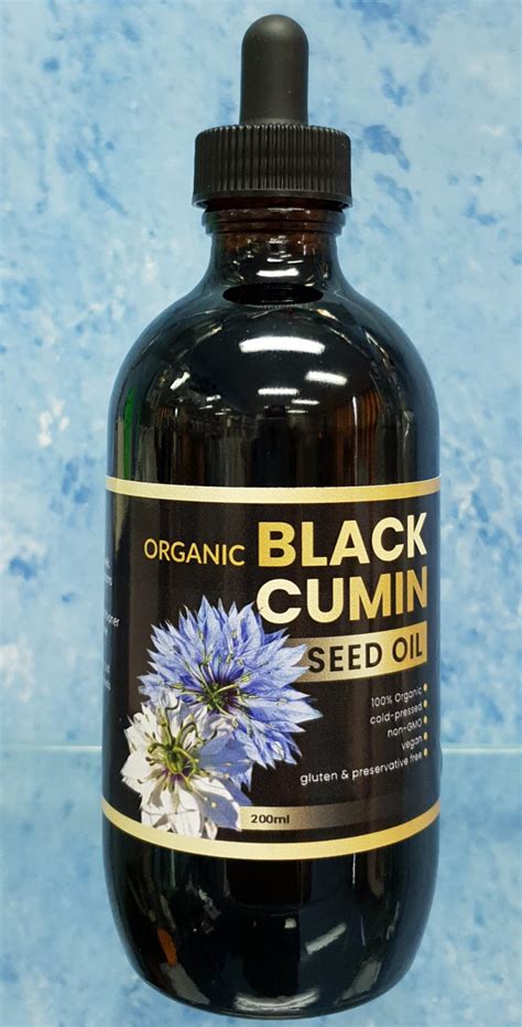 Organic Black Cumin Seed Oil Organic Rosehip Skincare