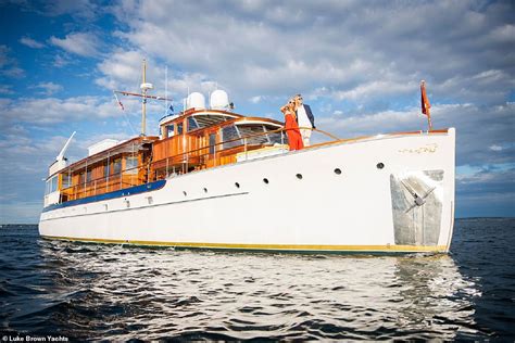 Treasure of maritime history for sale: Classic motor yacht built in