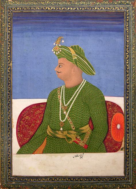 Tipu Sultan The Indian Portrait
