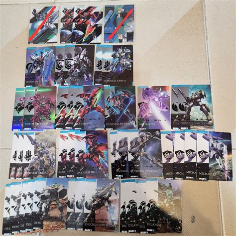 水星之魔女 水星魔女 收藏卡高達 hg 風靈高達 魔靈高達Gundam Card Collection Carddass 興趣及遊戲 玩具