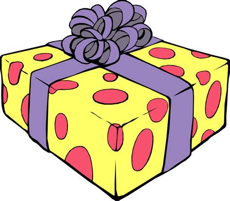 Birthday Present Clip Art Free Clipart Images Cliparting
