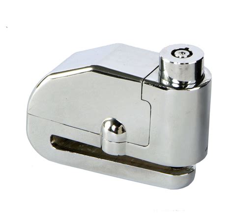 It has a spring barrel mechanism and it also comes with three keys. V-CAN Disc lock with alarm :: £25.95 :: Motorcycle ...