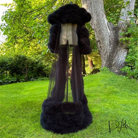 Black Lola Dressing Gown Pre Order For Spring 24 Catherine Dlish