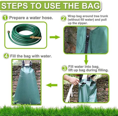 Tree Watering Bag 20 Gallon Summer Slow Release Watering Bag Tree Drip Irrigation Bag Reduces