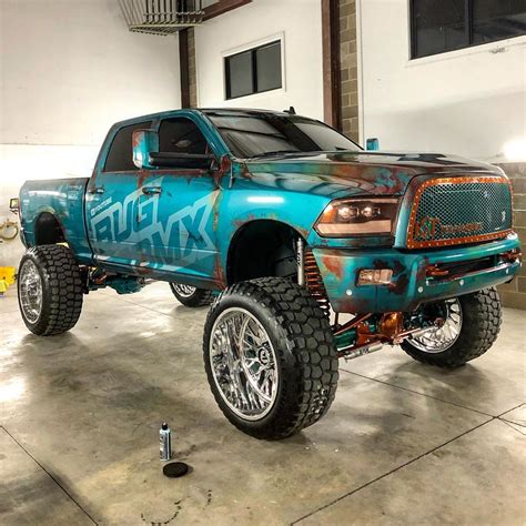 See more ideas about dodge trucks, trucks, dodge trucks lifted. Lifted Dodge Ram on Tiny Car Wheels Can't Be Unseen, Does ...