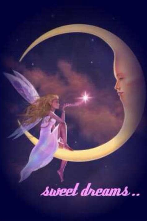 Goodnight Love Moon Art Fairy Art Fairy Pictures
