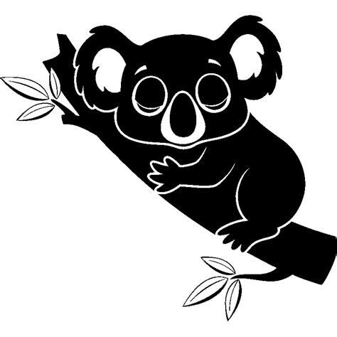 Sticker Koala Tout Poilu Stickers Animaux Animaux De La Jungle