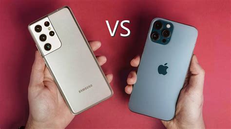 Galaxy S21 Ultra Vs Iphone 12 Pro Max What S The Difference And Which