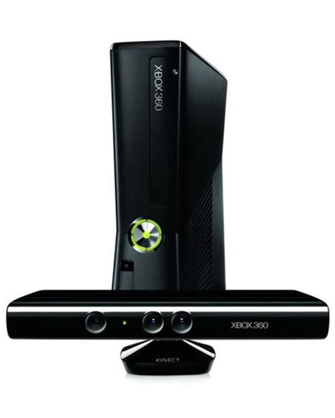 Buy Xbox 360 Microsoft Xbox 360 Slim 4gb Black System With Kinect