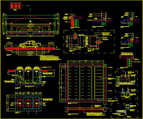 In 2d, draw your walls and add the windows to correct size and position. Carwash Bay, With Grease Traps DWG Block for AutoCAD ...