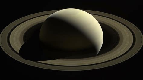 Astronomie Auf Saturn Regnet Es Ringe