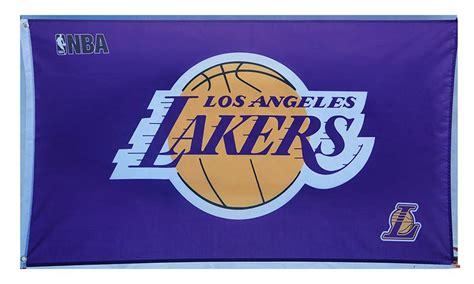 La Lakers Flag 3x5 Nba Lakers Banner 100 Polyester — Yetflag