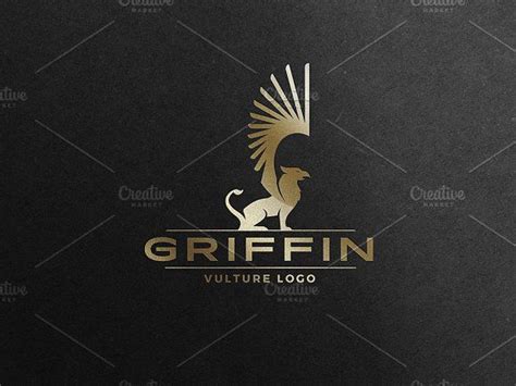 Griffin Logo Mythical Creature Griffin Logo Bird Logo Design Logo