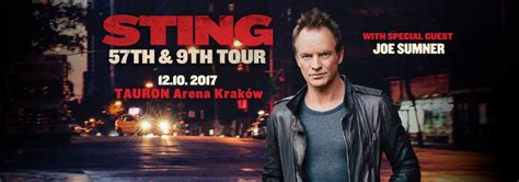 12 Października Sting Wystąpi W Tauron Arenie Kraków Magiczny Kraków