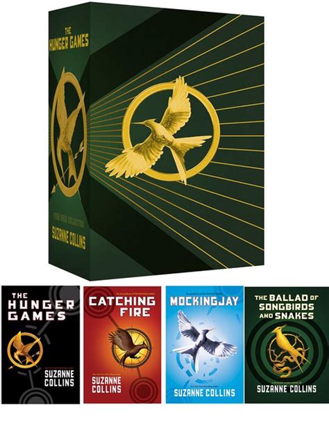 Hunger Games 4 Book Box Set By Suzanne Collins Paperback