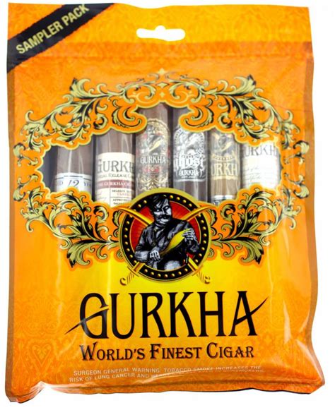 Gurkha Gurkha Orange Ct Sampler Fresh Pack Birminghamcigars Com Home Of Cigars More And