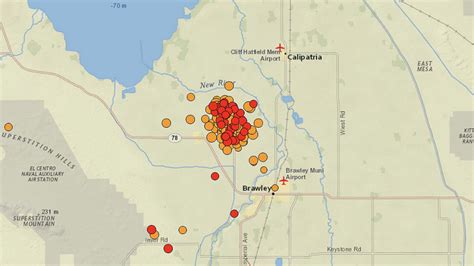 Fault activity map of california. Over 600 Earthquakes Hit the Same Spot in California | IE