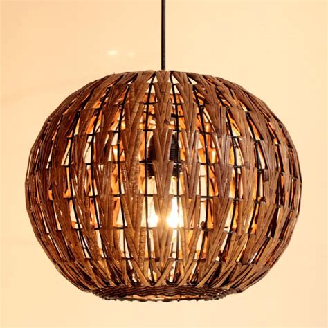 Check out our rattan ceiling light selection for the very best in unique or custom, handmade pieces from our lighting shops. Southeast Asia Lantern Rattan Dining Room Ceiling Pendant ...