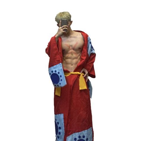 Us 3300 Customize One Piece Luffy Wano Country Arc Cosplay Costume
