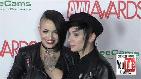 Nikki Hearts And Leigh Raven At The Avn Awards Nomination Party At