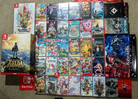 My Current Switch Game Collection Rnscollectors