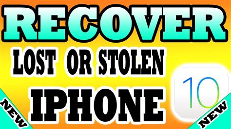 Track And Find Loststolen Iphone 2017 No Pc And No