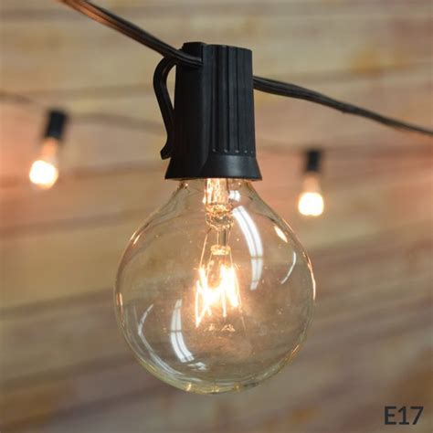 From bright lights that will make your garden stand out and make it easy for your guests to see their surroundings when the sun goes down, to subtle, delicate lights that. 25 Socket Outdoor Patio String Light Set, G50 Clear Globe ...